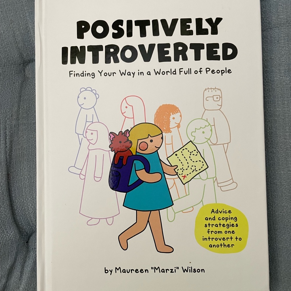 Positively Introverted Hardcover Book by Maureen Marzi Wilson New Condition